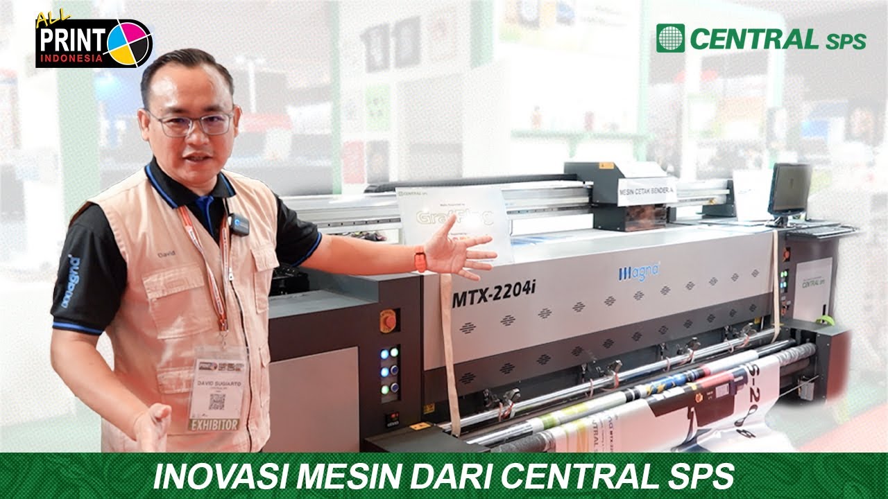 Inovasi mesin yang dibawa Central sps di AllPrint Expo 2024 !! 😁👌