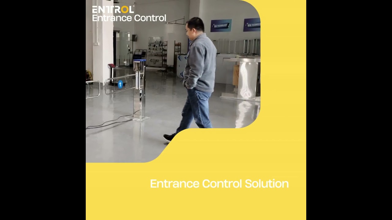 Entrance control solution  #entrancecontrol #entrance #AccessControl  #swingbarrier #barriergate