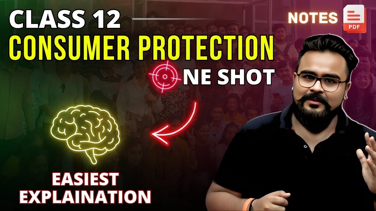 CONSUMER PROTECTION class 12 ONE SHOT | bst Chapter 12 | GAURAV JAIN