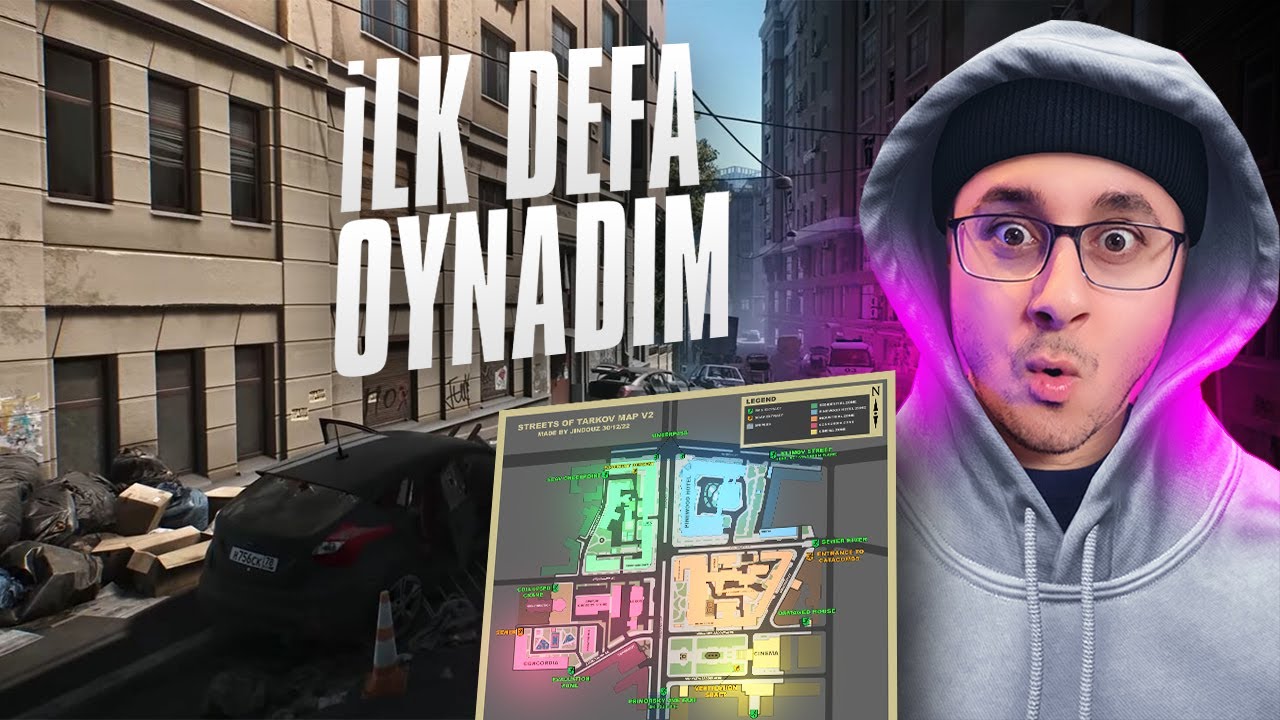 İLK DEFA OYNADIM! | Streets Of Tarkov | PvP ve Süper Loot | Türkçe