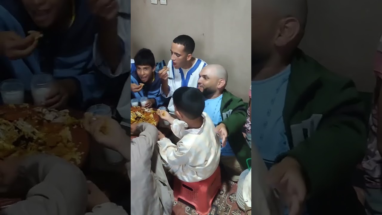 درت جوج گصريات ديال الطعام وعرضت على لولاد لي كيقراو في الجامع والله يدومها علينا نعمة الطعام والما