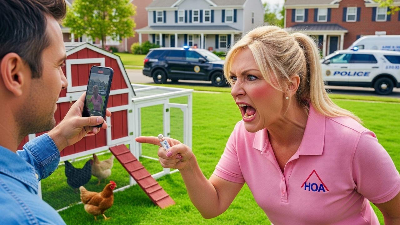 HOA Karen Threatened To Poison My Animals, Police And Animal Welfare Notified!