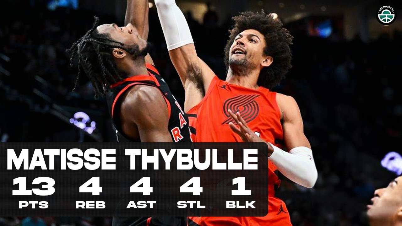 MATISSE THYBULLE DROPS 13PTS vs RAPTORS (FULL HIGHLIGHTS)