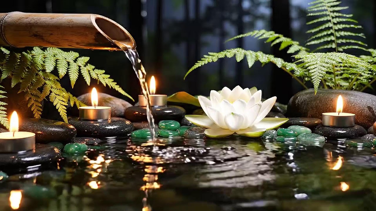 Peaceful Piano with Gentle Water Sounds 🌿 Deep Relaxation & Inner Peace