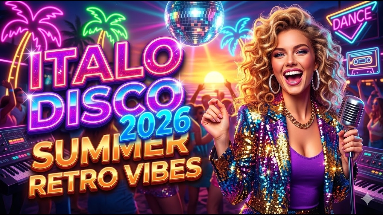 ITALO DISCO 2026 🌴 Summer Retro Vibes | Best 80s Beach Dance Mix