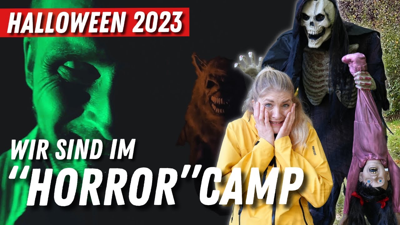Campingplatz wird HORROR CAMP😱 Halloween-Camping in Hameln
