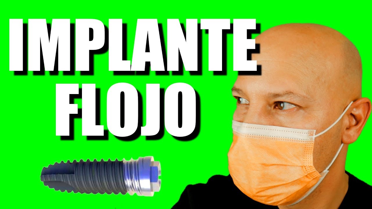 Porque se MUEVE el IMPLANTE , solución 👈
