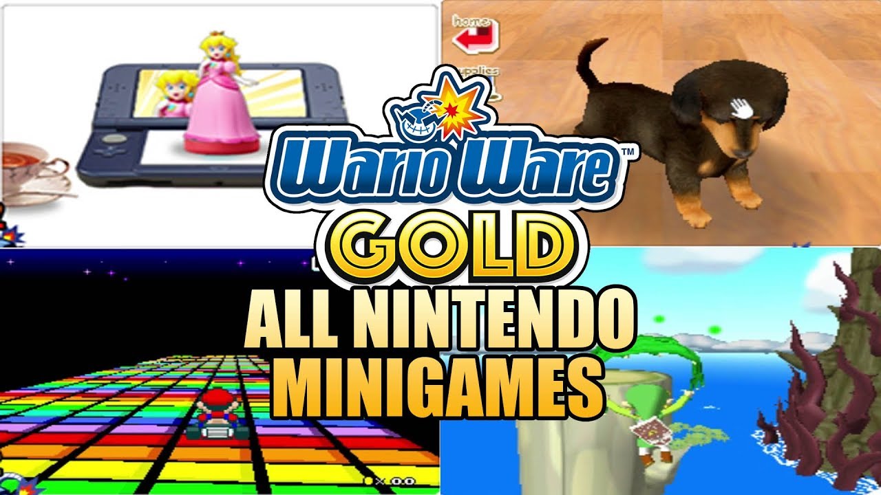 WarioWare Gold All Nintendo Minigames