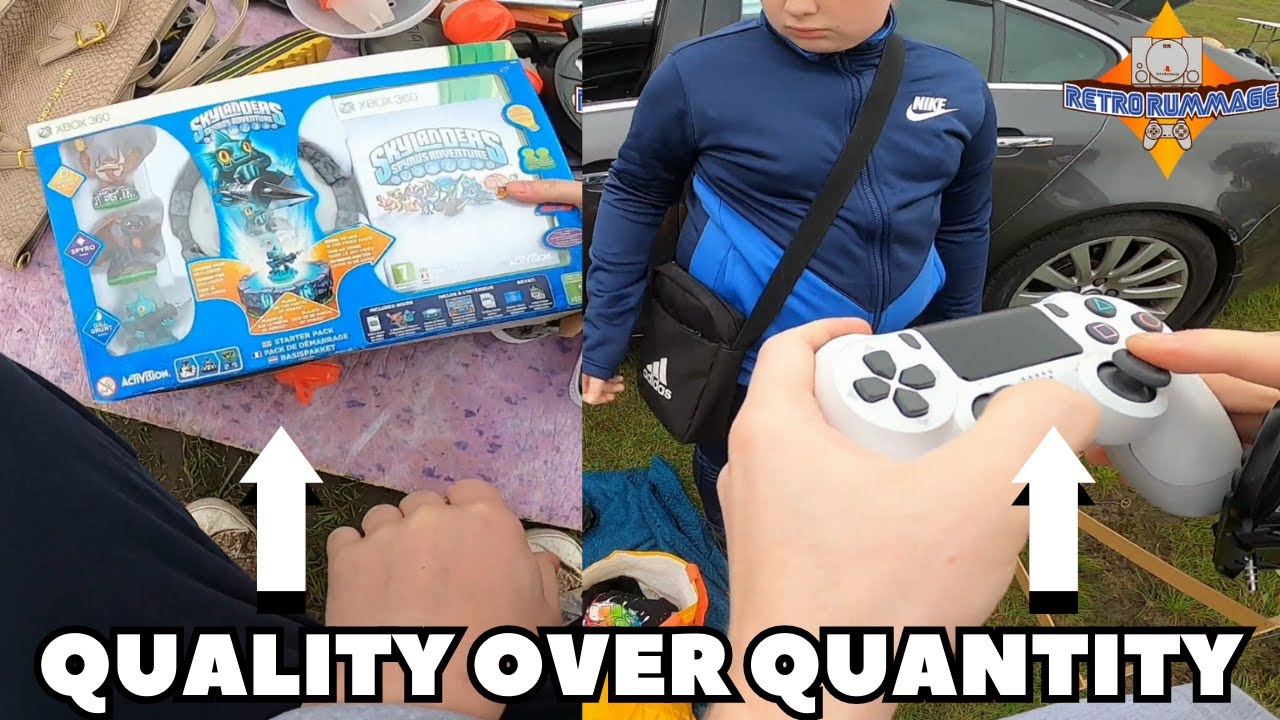 QUALITY Over Quantity! Video Game Hunting @ My Local Car Boot Sale.