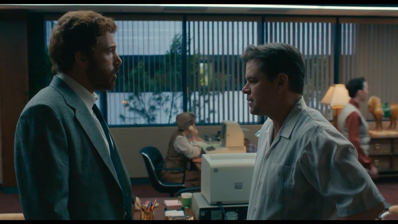 Ben Affleck's AIR movie  is based on the true story of NIKE the ending scene