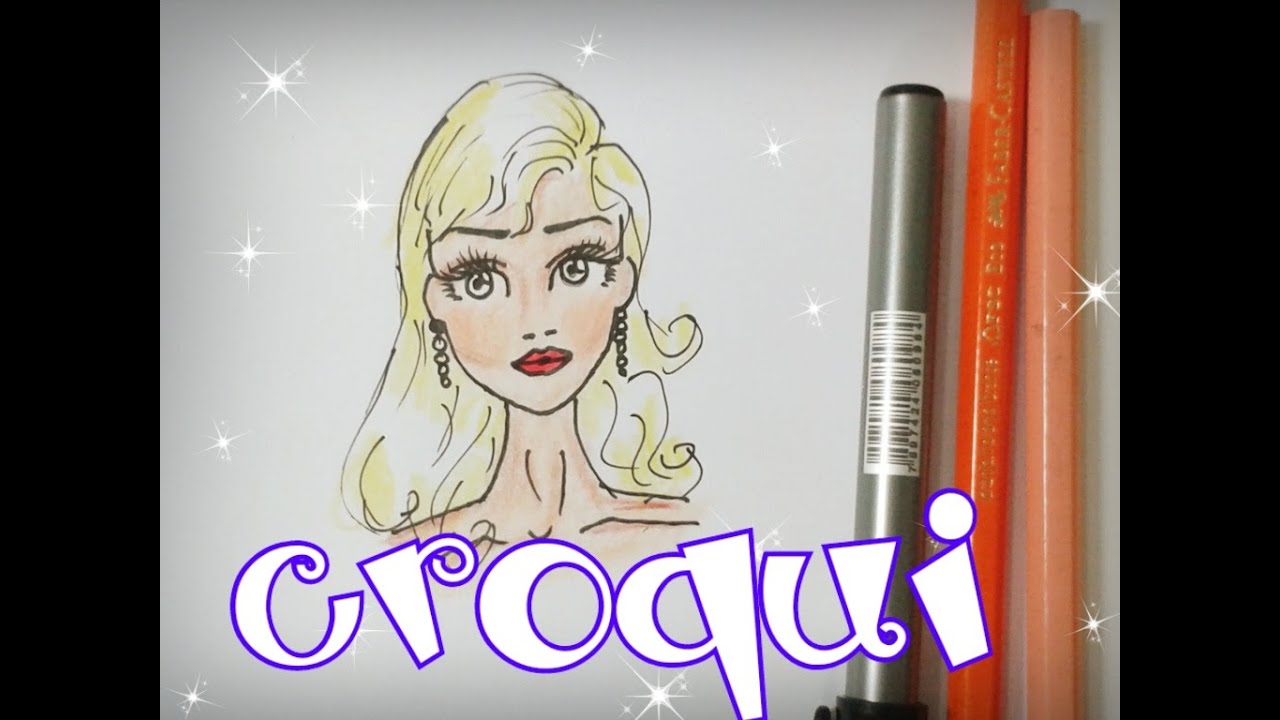 Como Desenhar | Rosto de Croqui |