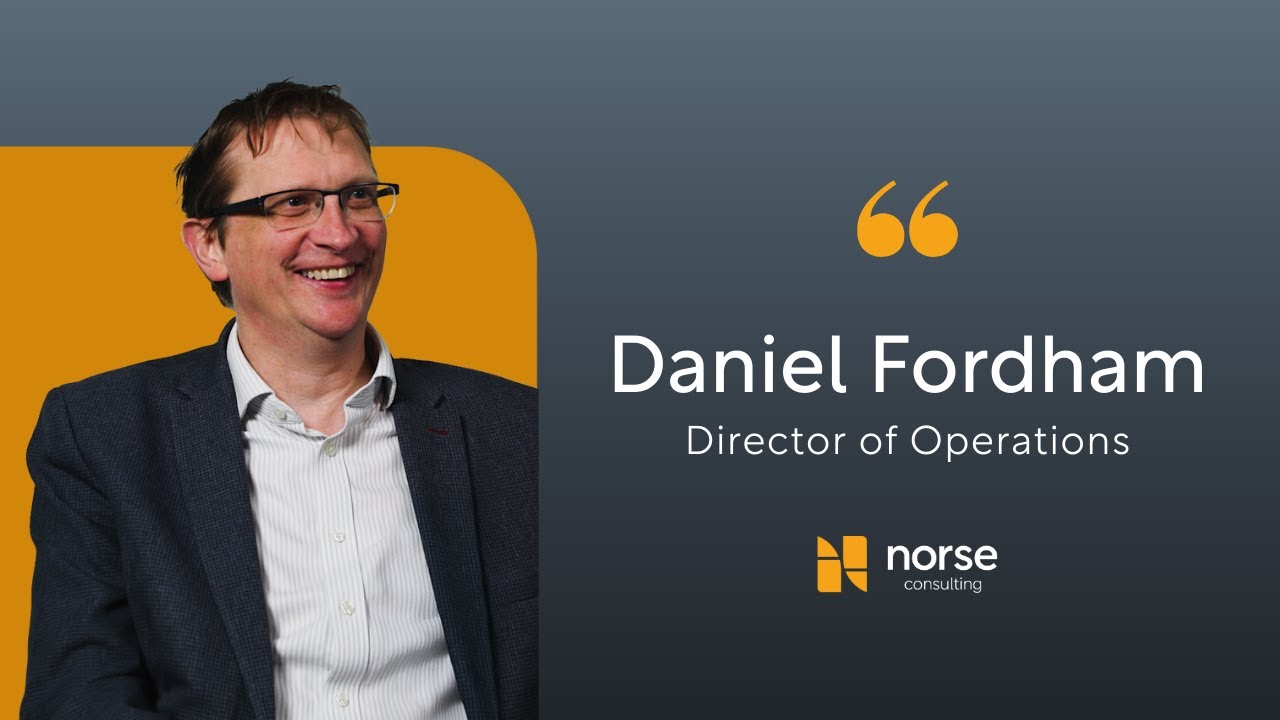 Consulting testimonial | Daniel Fordham