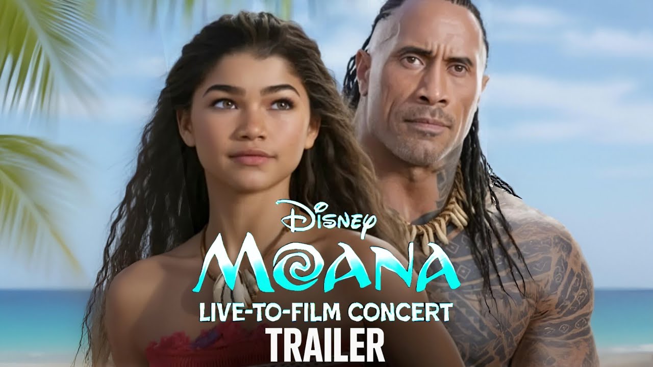 Moana: Live Action (2025) &ndash; First Trailer | Dwayne Johnson, Zendaya | Fan Made Concept