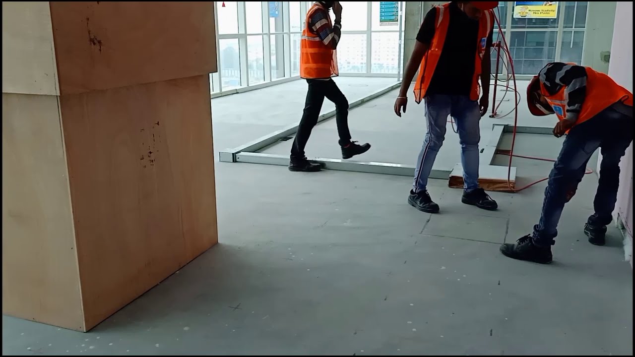 floor race way laying
