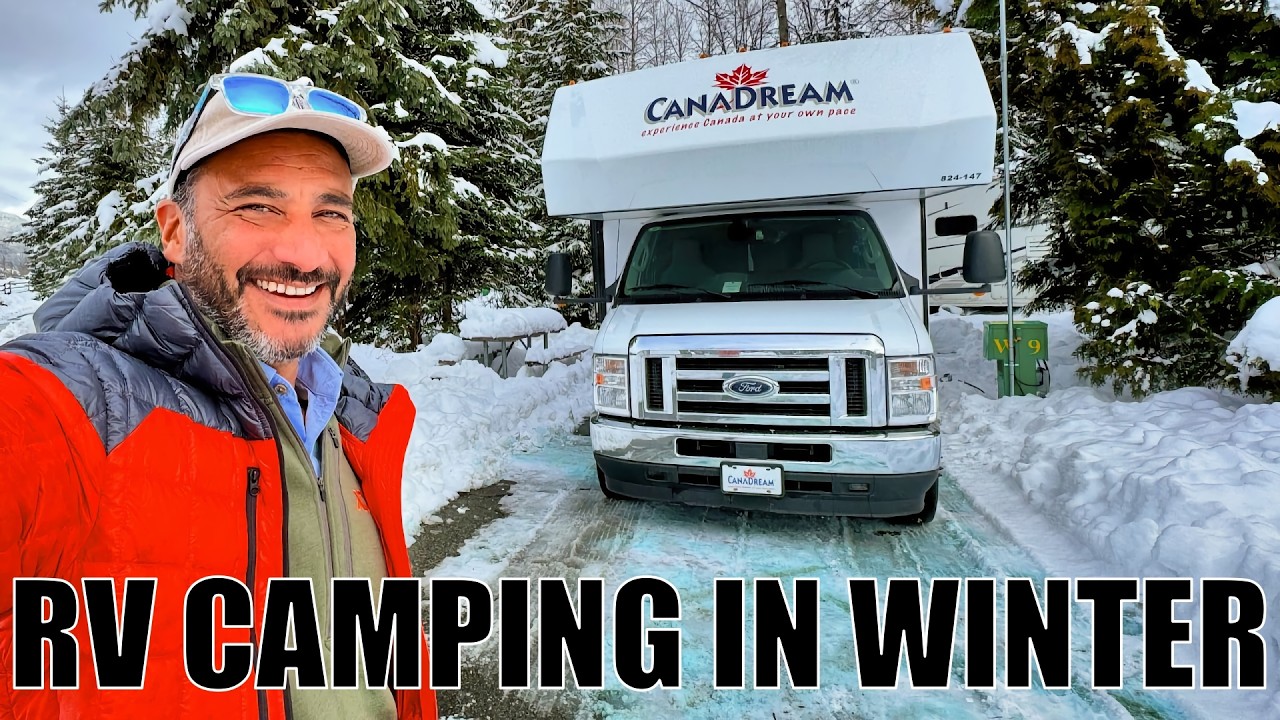 RV Camping In Snow