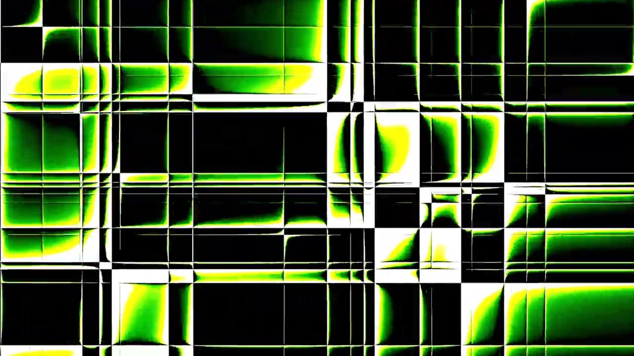 Waves of Cubes Flowing in Stillness - Relaxing, Meditation, Background, TV, Silence