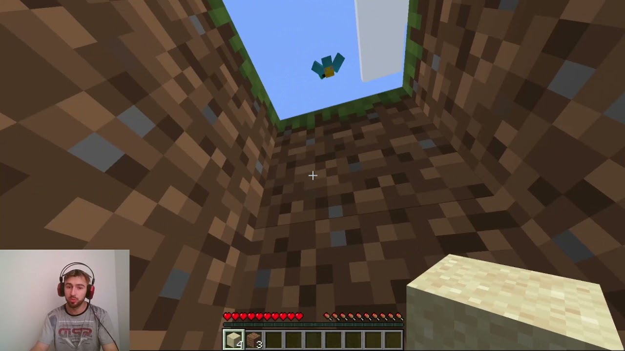 1001 śmierci w minecraft (uduszenie w ścianie)