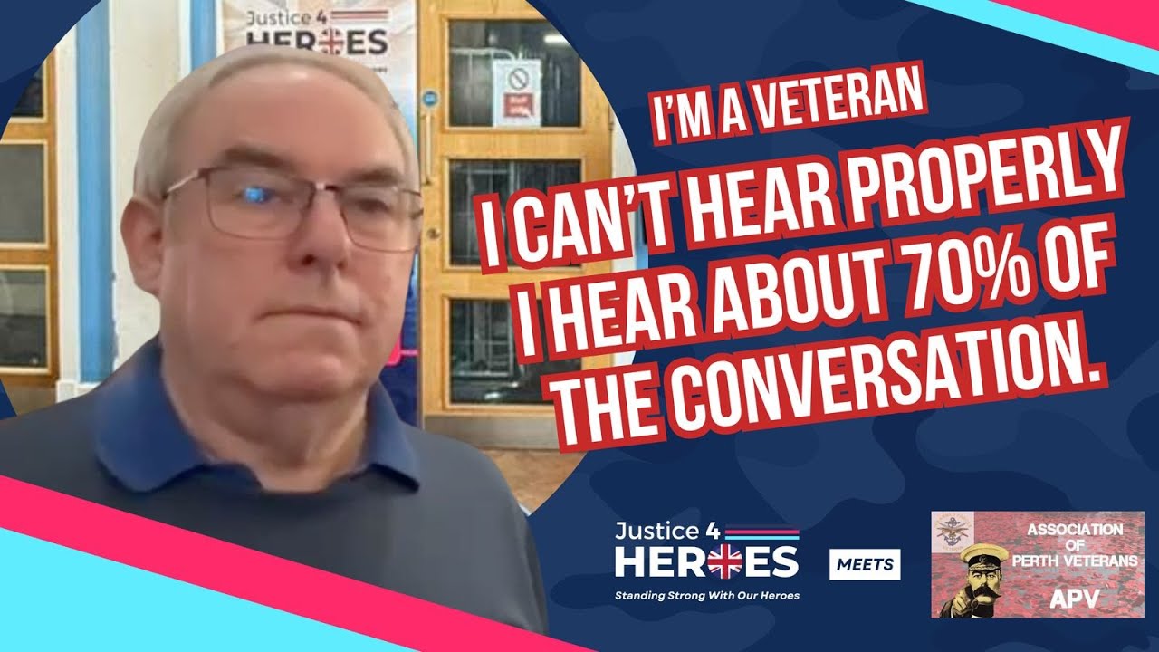 Justice4Heroes meets the Association of Perth Veterans to discuss Military Hearing Loss Claims.