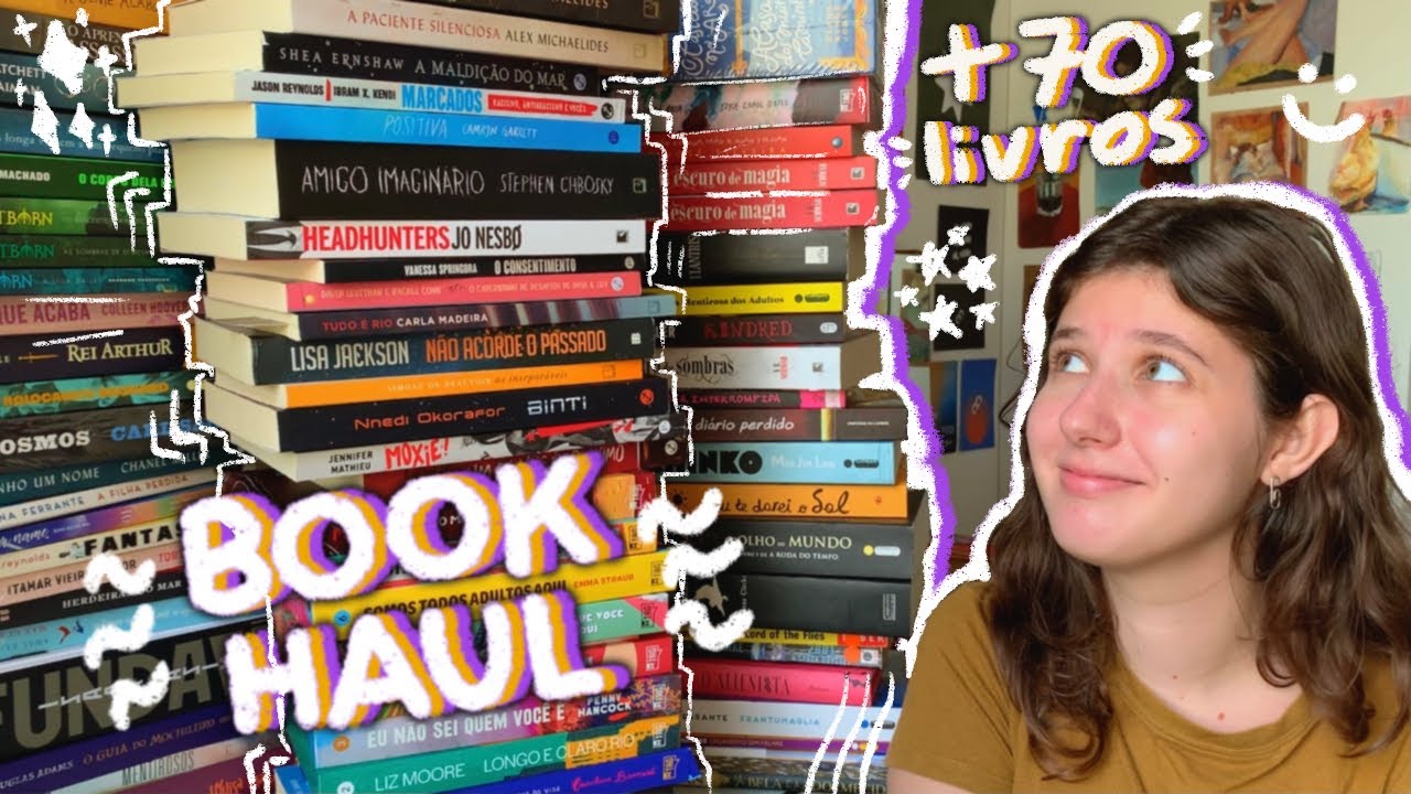 🎁 BOOK HAUL semestral: janeiro-junho 2021 📚