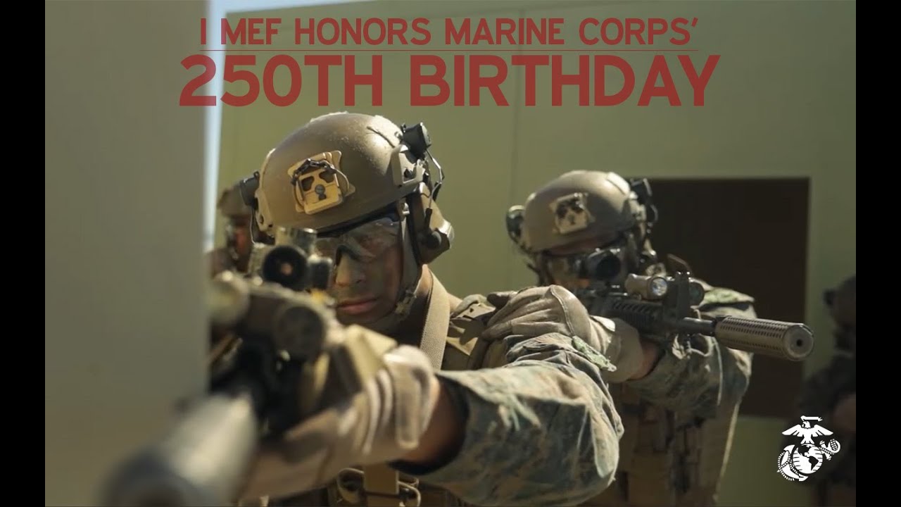 I MEF Marines honor Marine Corps’ 250th birthday