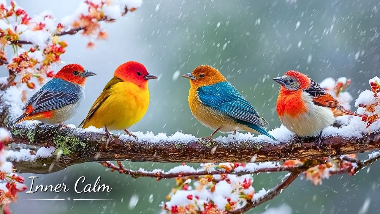 Winter’s Calm ❄️ Snowy Ambience and Gentle Piano Music for Restful Sleep and Emotional Healing