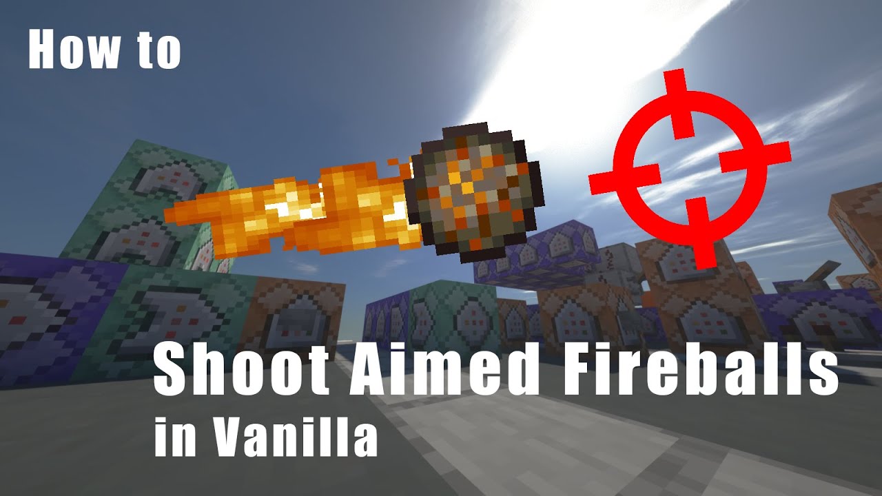 How to Shoot Entities where you look