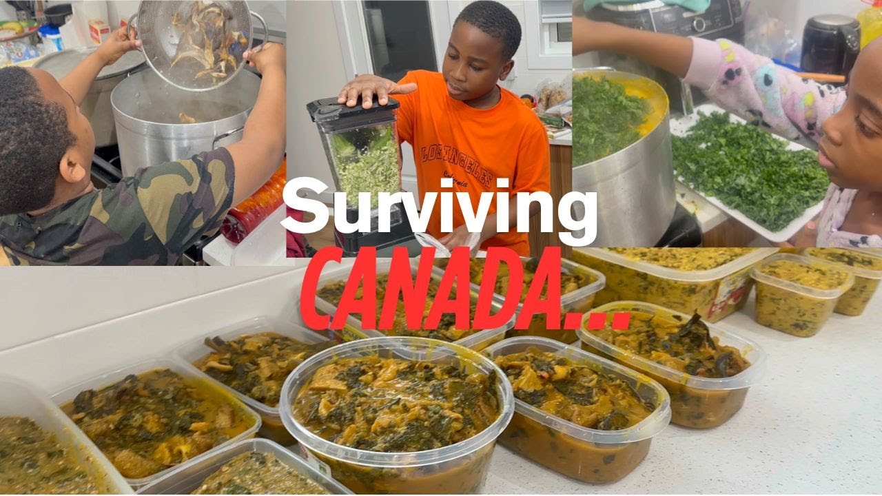 Bulk Cooking with my SONS, The TRUTH ab how i manage my VERY BUSY life ABROAD!