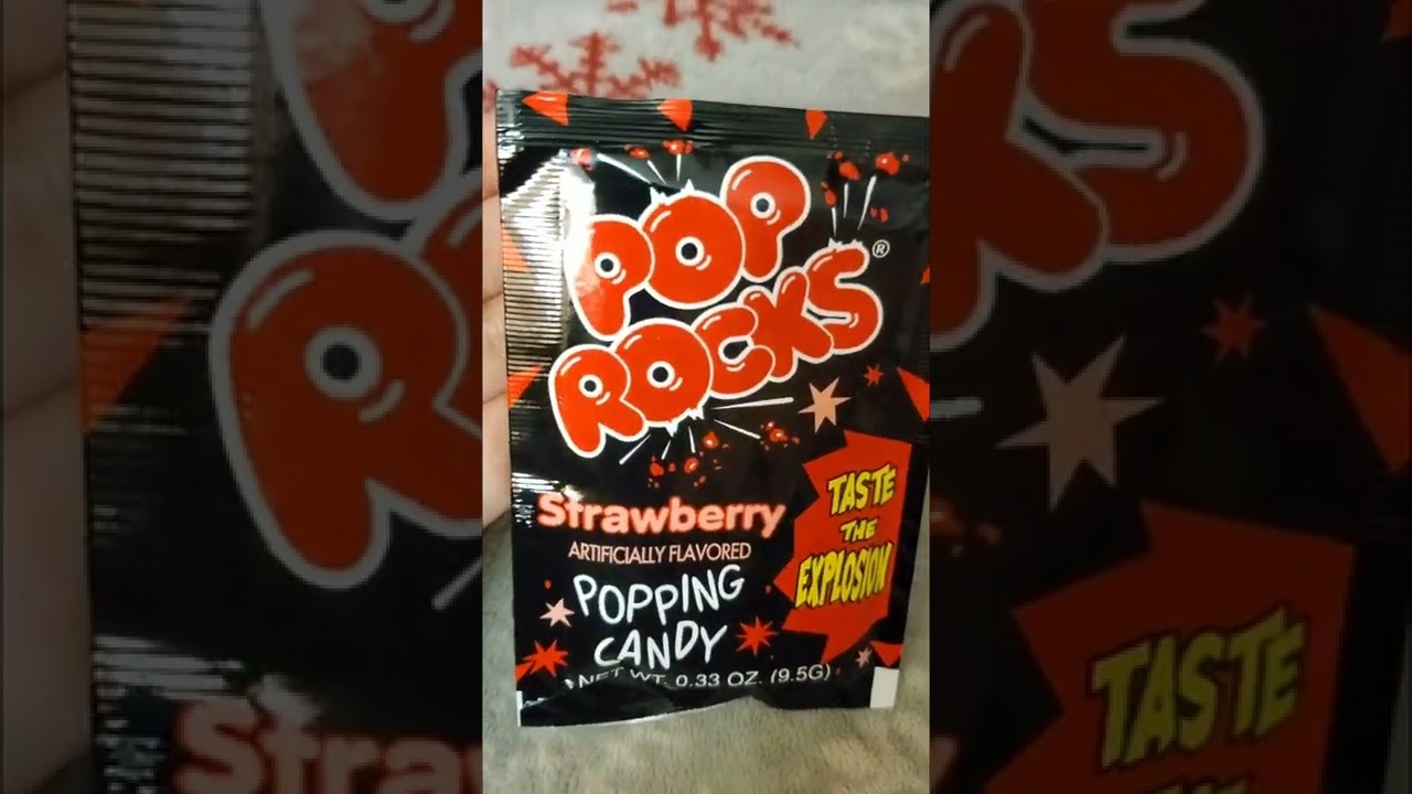 Pop Rocks#poprock #poprocks #strawberry #flavour #popping #candy #awesome #interesting #fun #shorts
