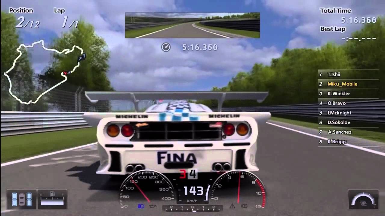 Gran Turismo 5 Seasonal Event Online A-spec Challenge No. 4 Nurburgring RX-7 LM Race Car