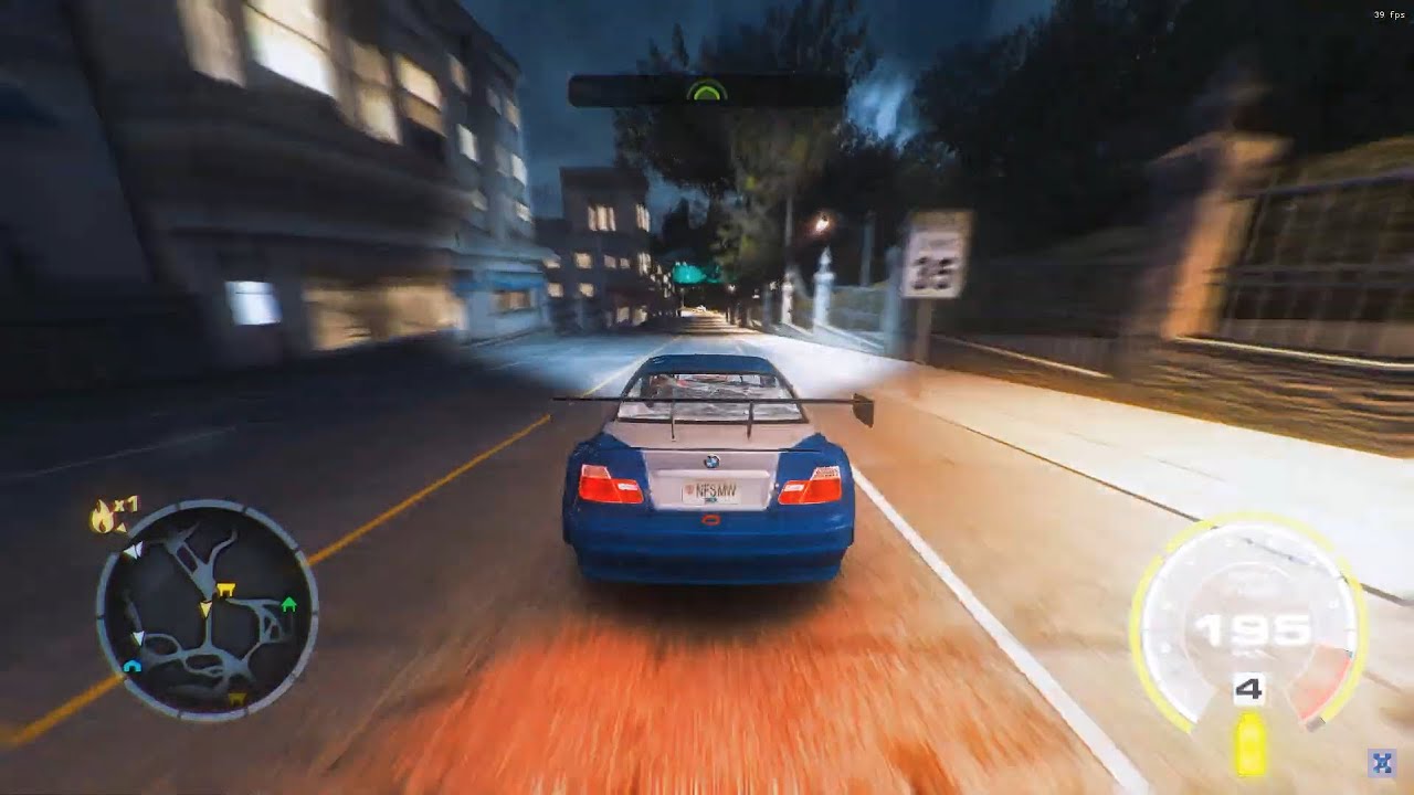 NIGHTTIME in NFSMW - for free!