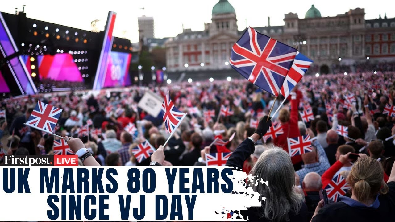 VJ Day Celebration LIVE: King Charles & Queen Camilla Attend The 80th Anniversary of VJ Day | WW2