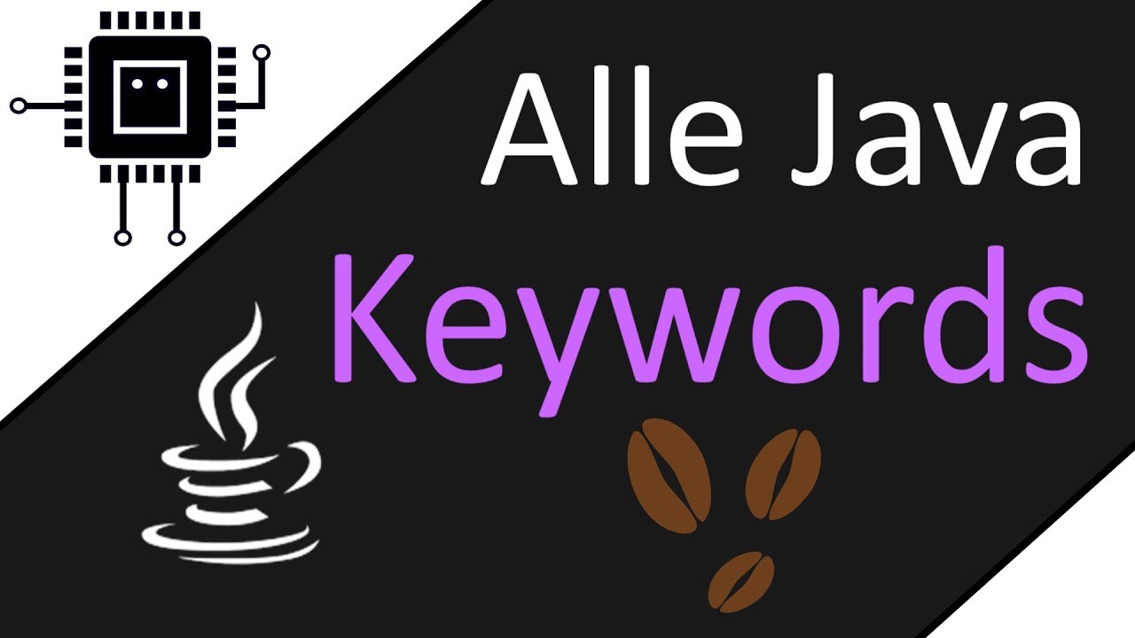ALLE Java Keywords in einem Video erklärt | #Java