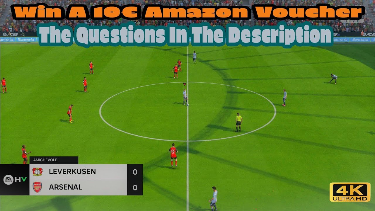 Bayer Leverkusen - Arsenal . Win a 10€ Amazon Voucher 