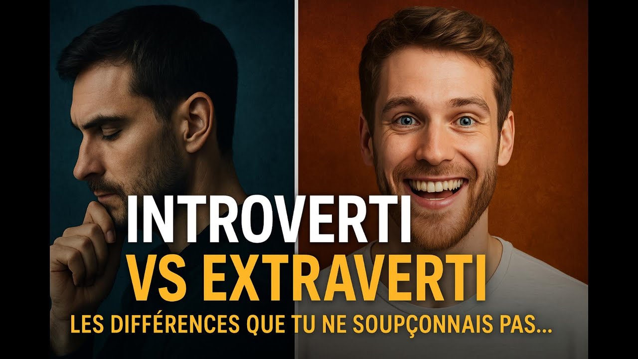🔄 Introverti vs Extraverti : Ce que Personne ne Vous Dit ! (Psychologie, Cerveau & Comportements)