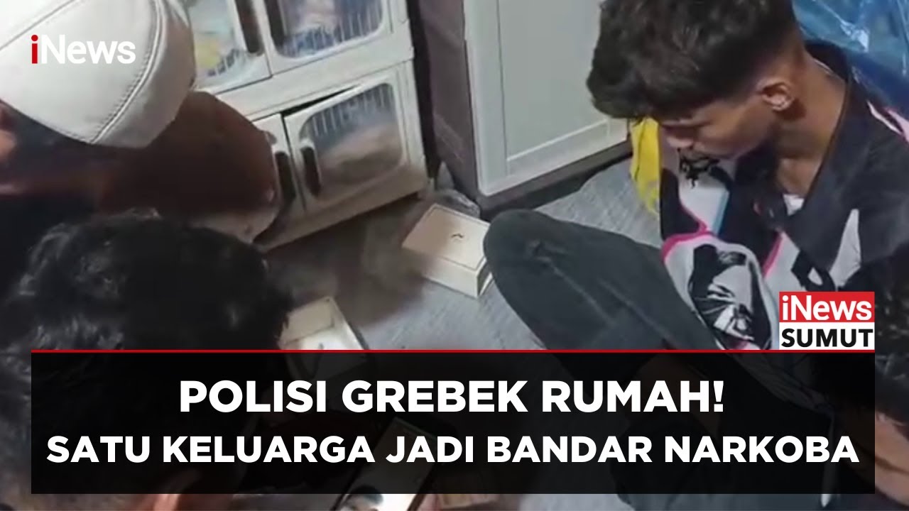 Penggerebekan Besar di Padang! Satu Keluarga Jadi Bandar Sabu | iNews Sumut
