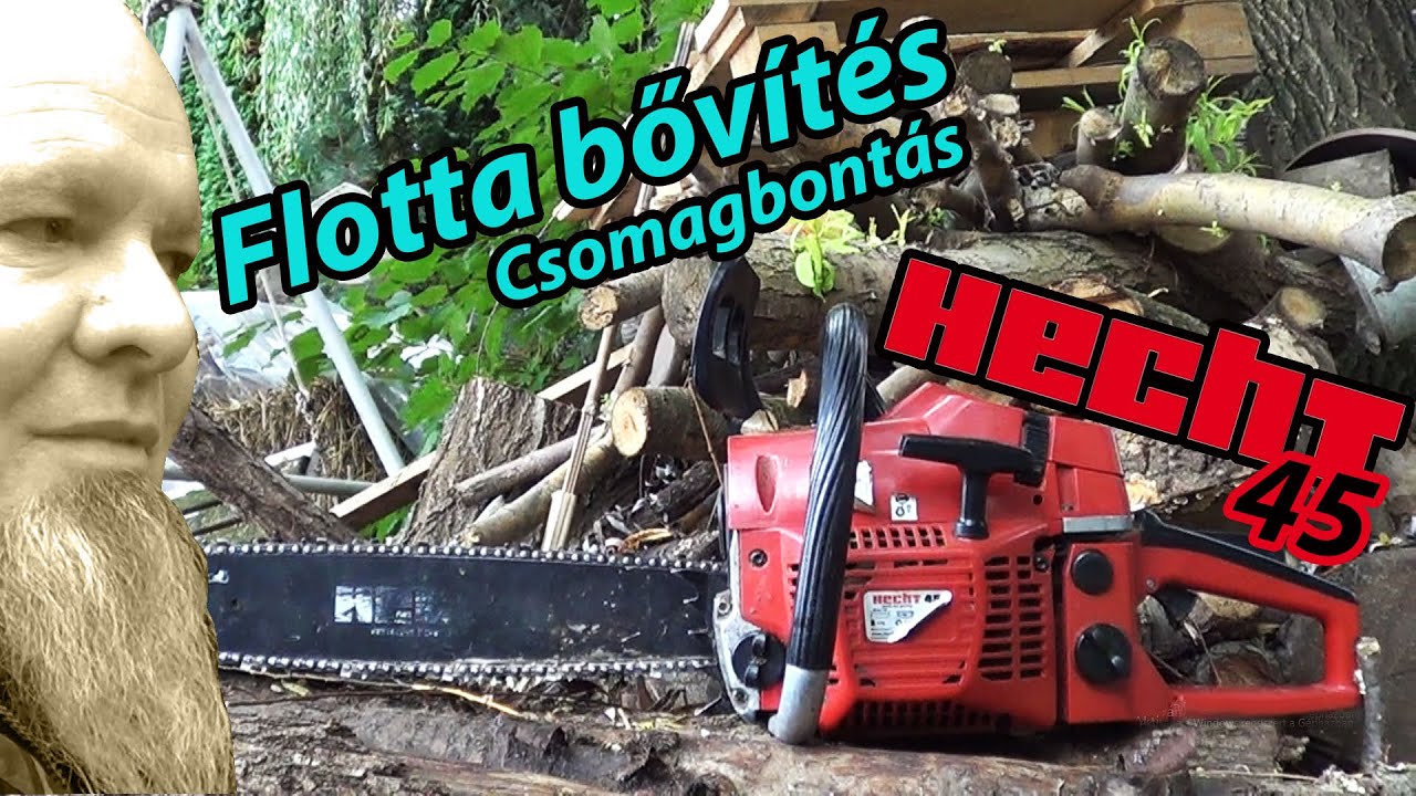 Hecht 45 - flotta bővítés - csomagbontás.