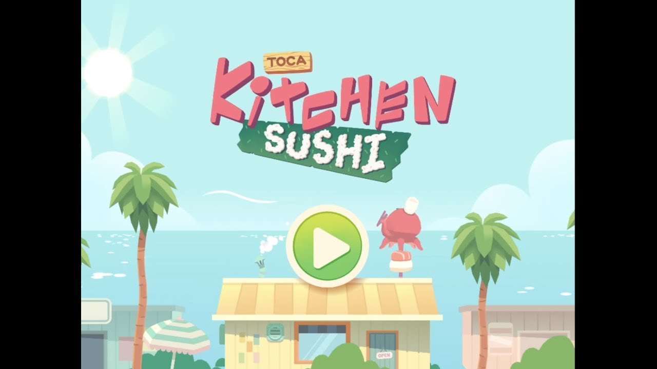 NEW Toca Kitchen Sushi - you’re the chef of a busy seaside restaurant!