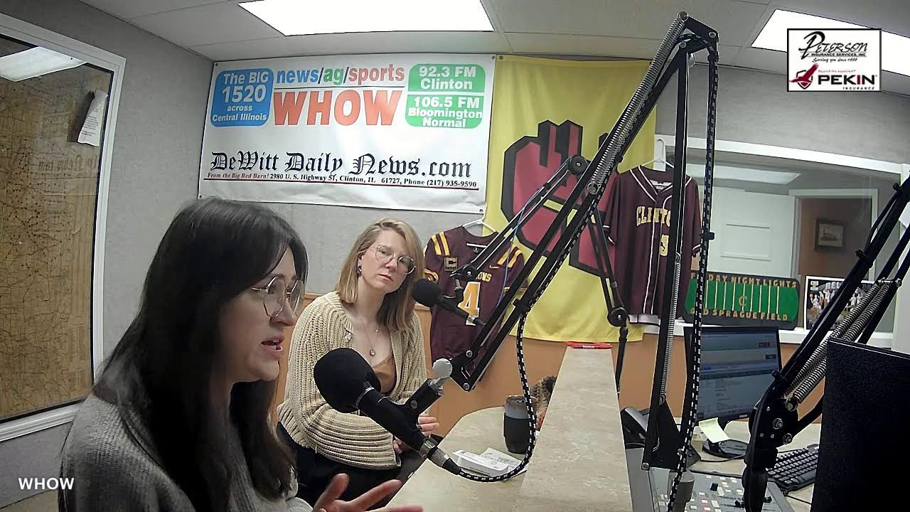 WHOW Morning Show with Mel and Emily - Warner Library