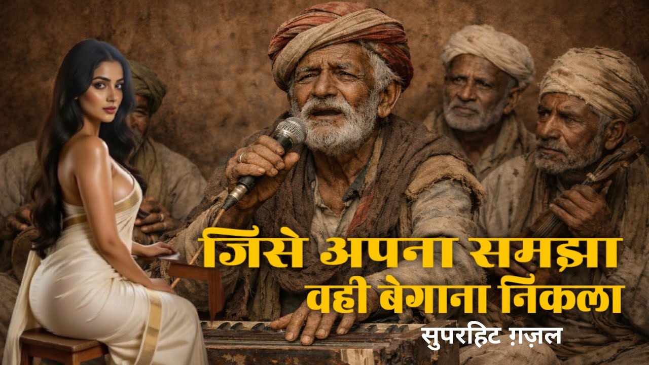 जिसे अपना समझा वही बेगाना निकला | Heart Touching Sad Ghazal | Hindi Ghazal Song 2026