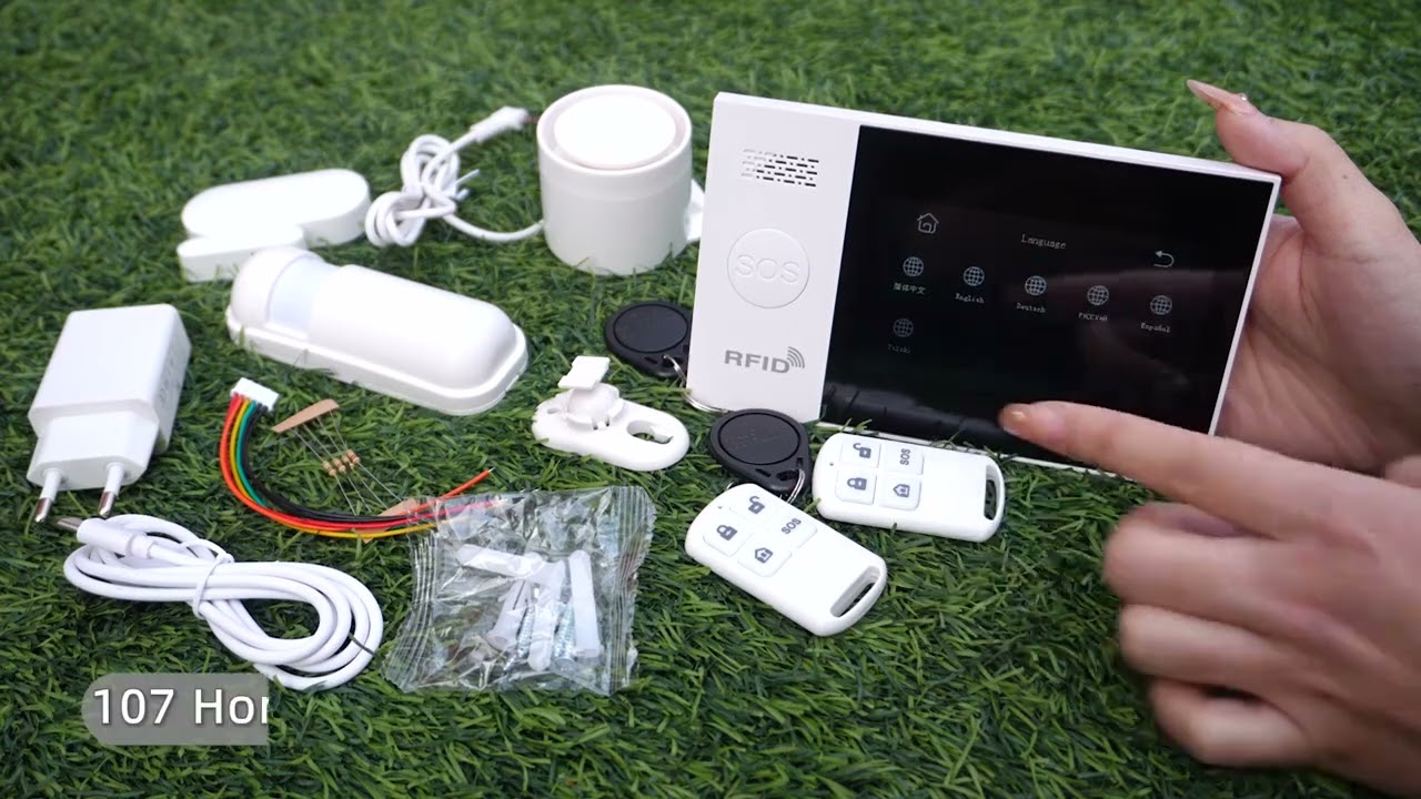 ACJ-407 Wi-Fi GSM Security Alarm System Kit Unboxing | Full Package Overview | Navkar Systems