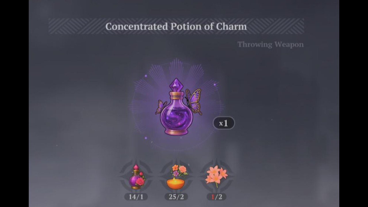 7DS Origin-Potion Of Charm Guide