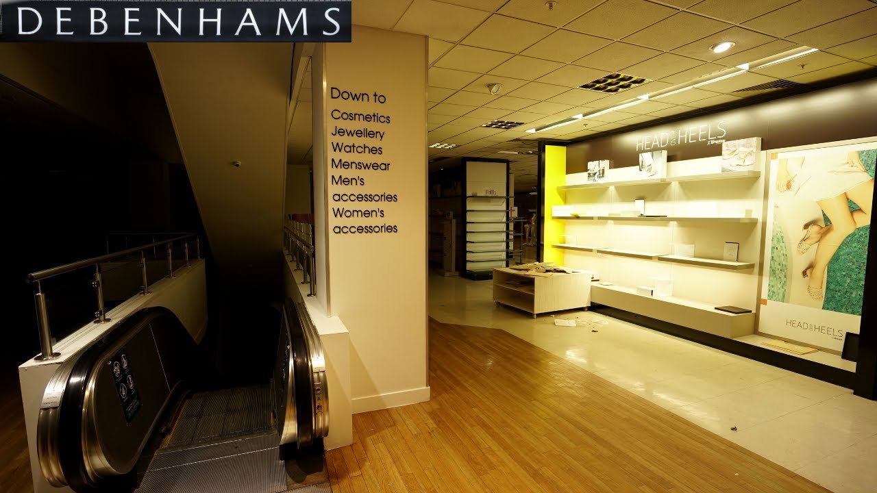 ABANDONED DEBENHAMS | Power Still On & Mannequins Everywhere