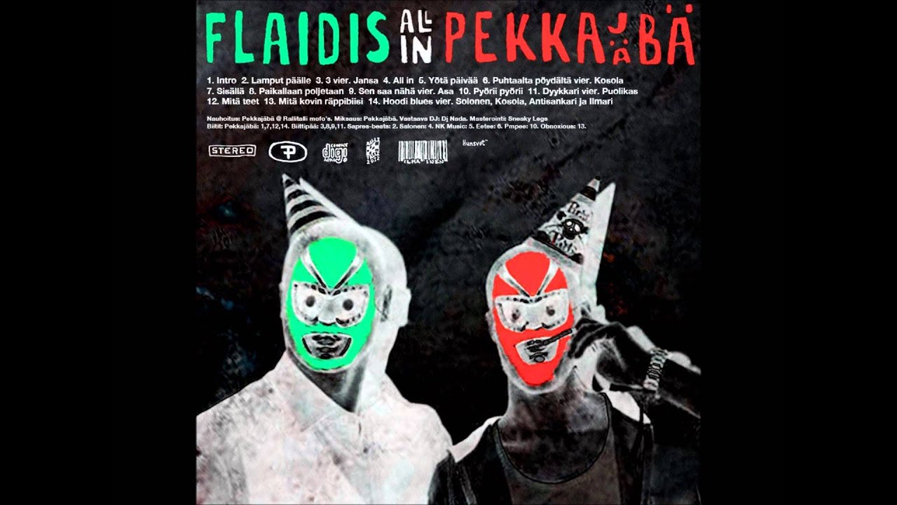 Flaidis ET Pekkajäbä - Hoodiblues ft. Solonen, Kosola, Antisankari, Ilmari