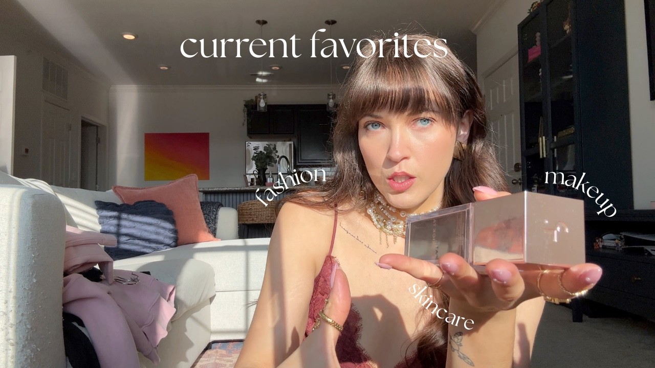 current favorites: beauty, fashion & music :)