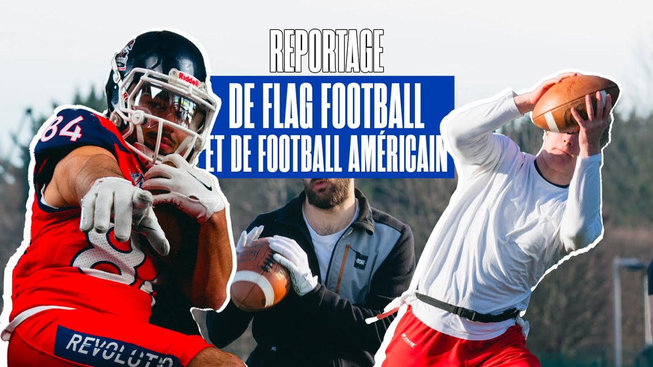 Le FLAG FOOTBALL et le FOOTBALL AMÉRICAIN aux Diables Rouges et aux Vikings