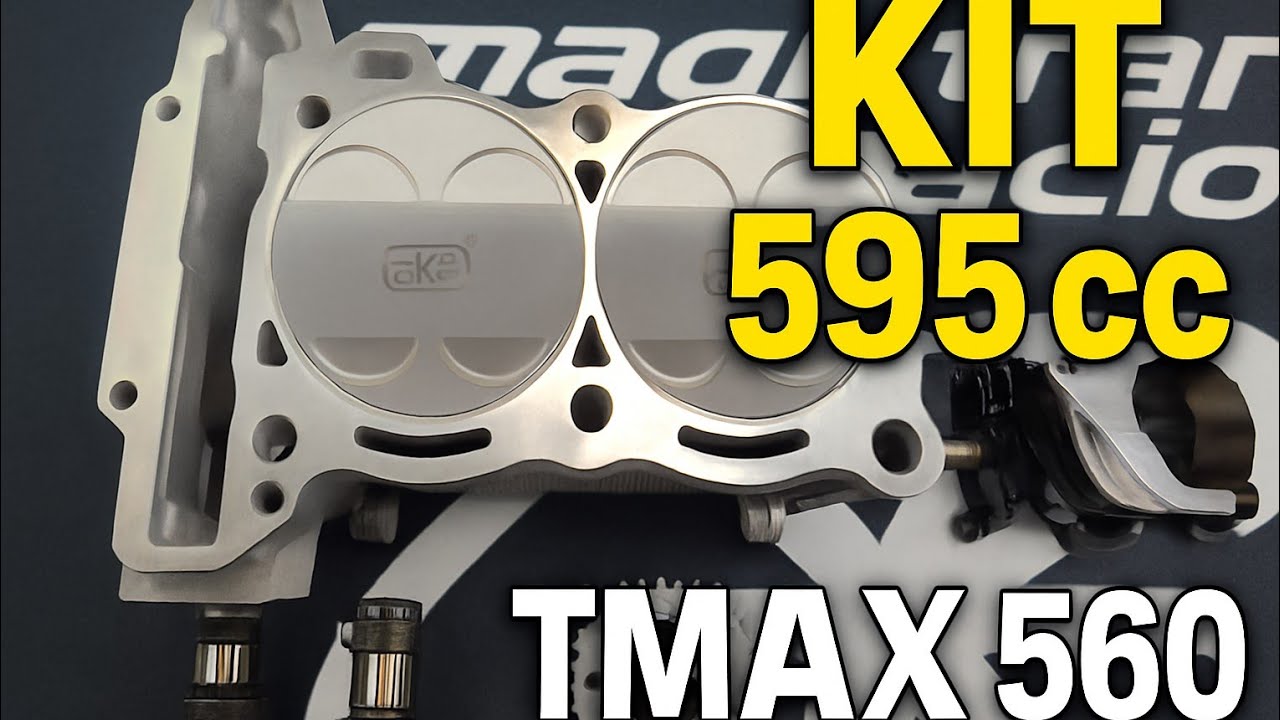Комплект TMAX 560 595cc: стендовые испытания и почему трансмиссия меняет всё.