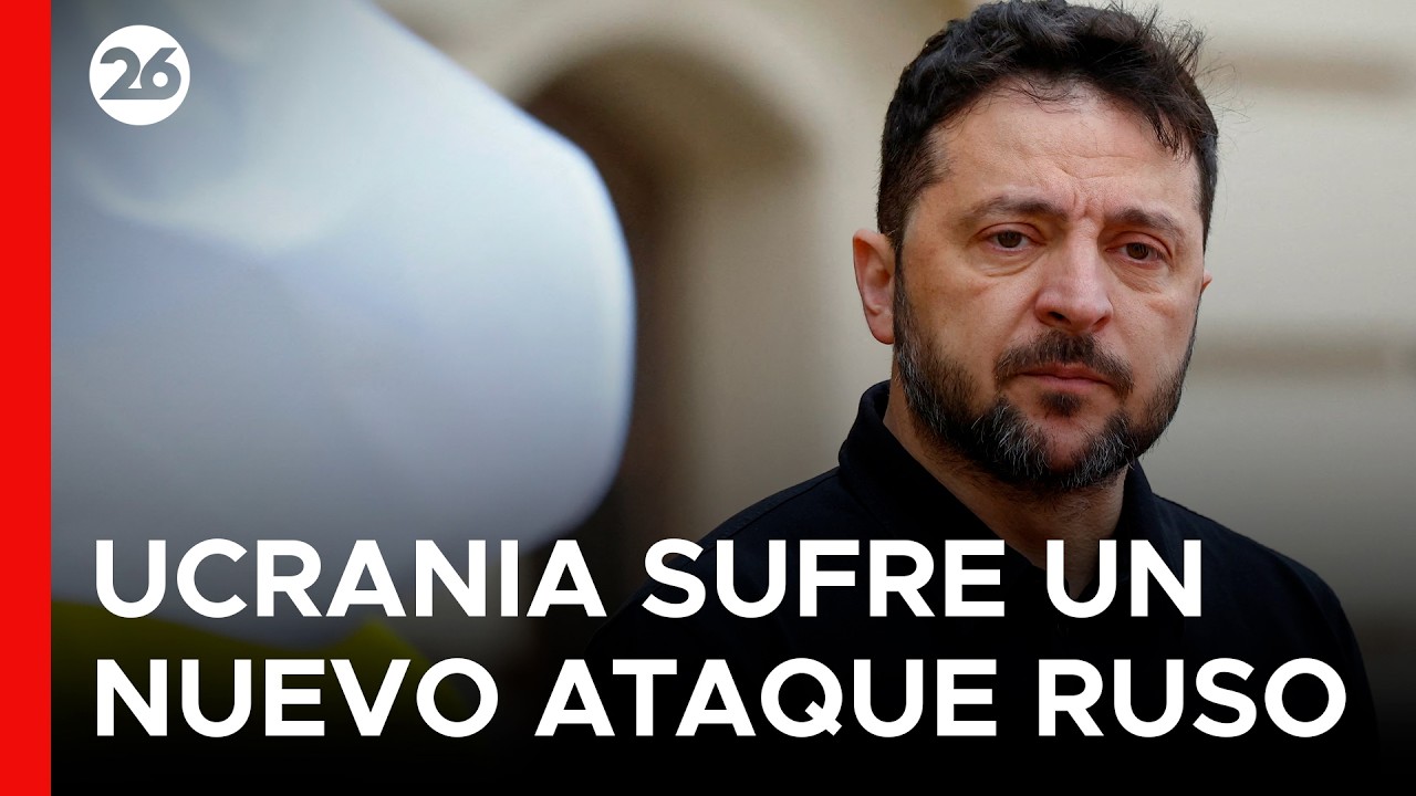 🇺🇦 UCRANIA | Zelenski denuncia ataque masivo ruso con drones y bombas