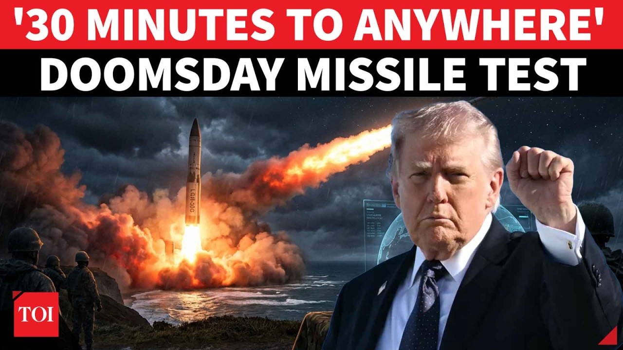 US Tests 'Doomsday' Nuclear Missile: How Does It Strike Any Place On Earth | US-Israel-Iran War