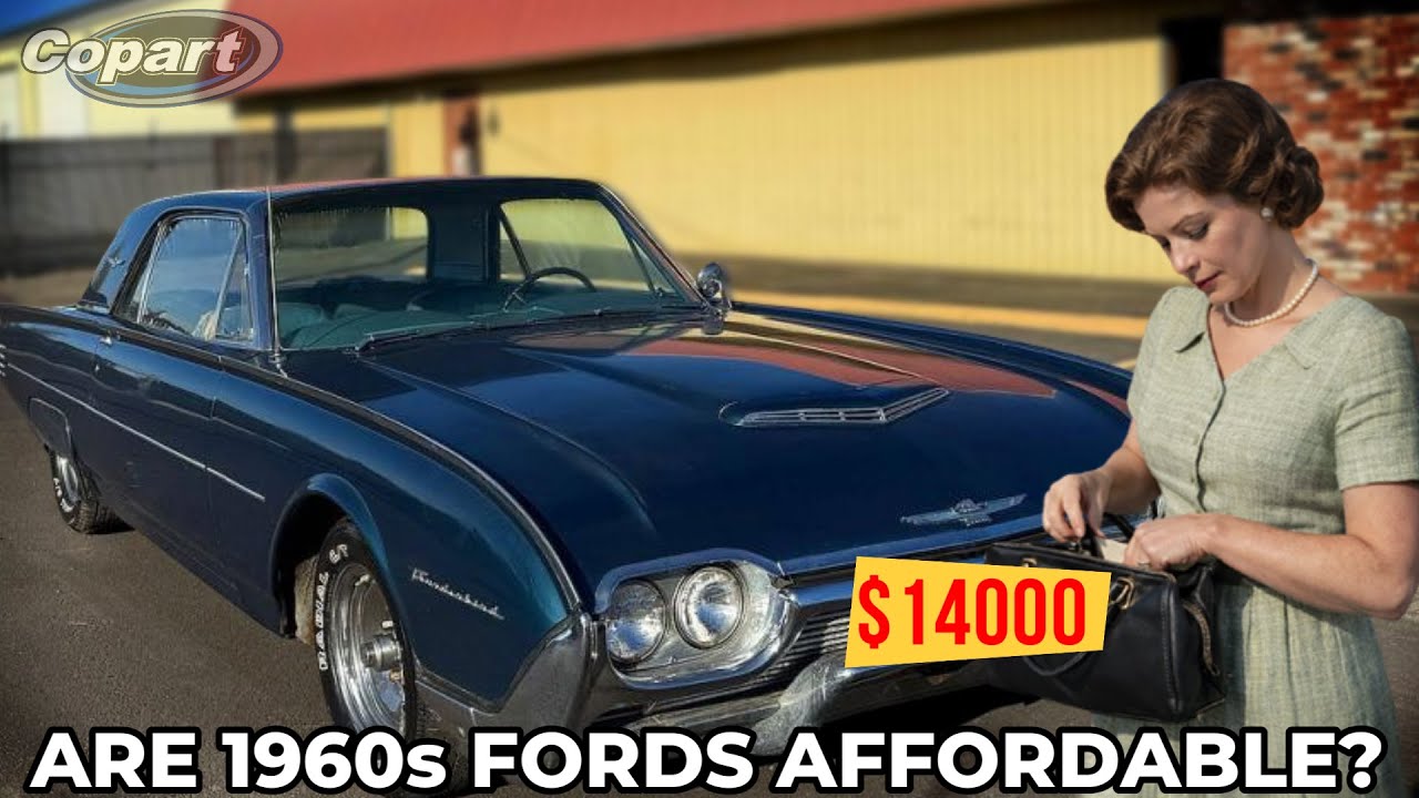 Selling Just 1960s FORD CLASSICS At Recent COPART Auction