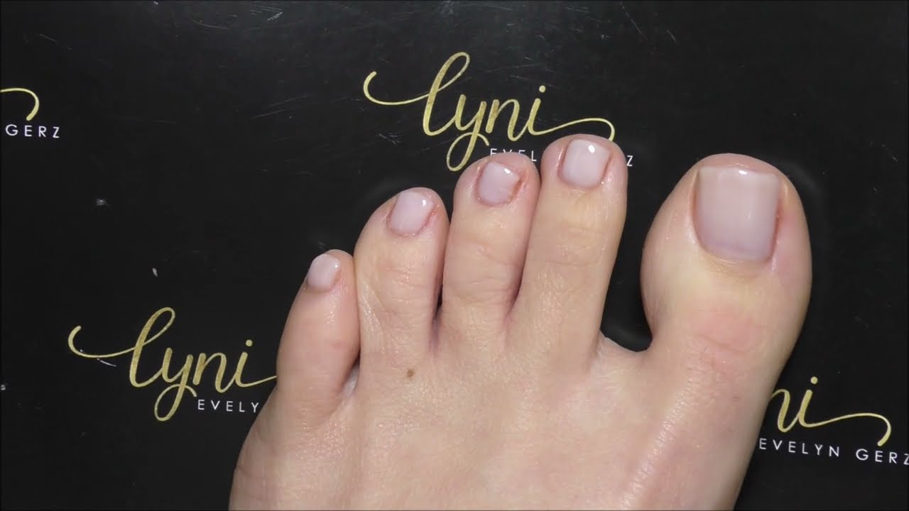 Pedicure mit Shellac